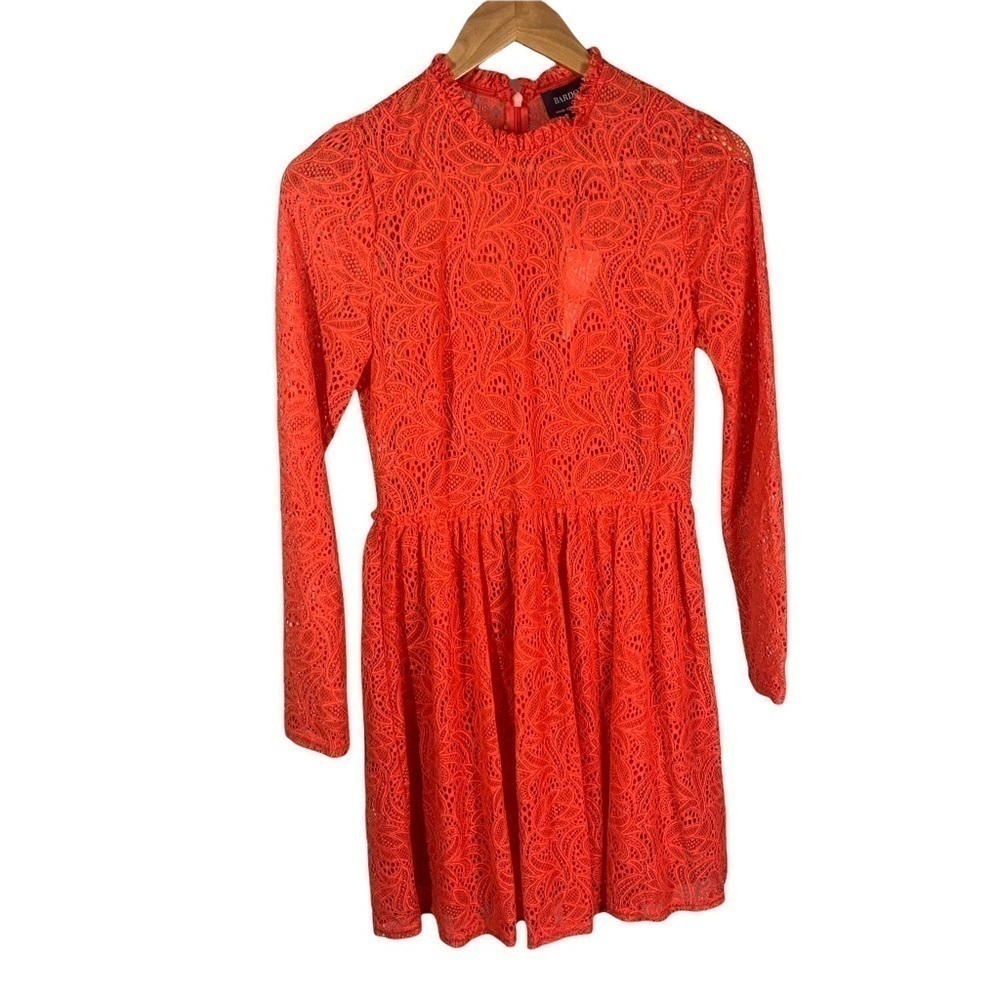 Bardot Sara Lace mini Size 8 Paprika